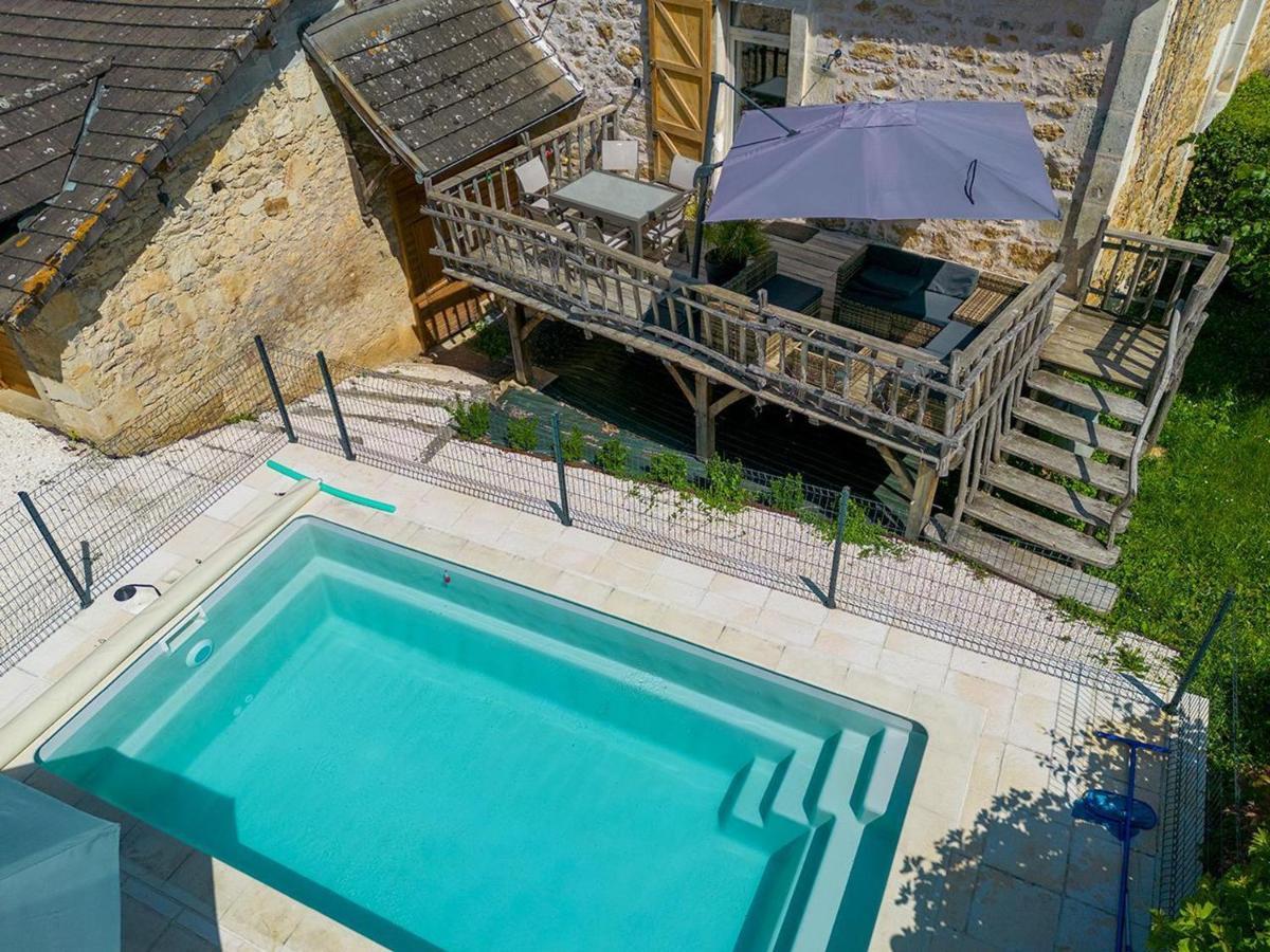 فيلا Gite Elegant Avec Piscine Privee, Proche De Sites Touristiques Et Commerces - Fr-1-616-263 Terrasson المظهر الخارجي الصورة